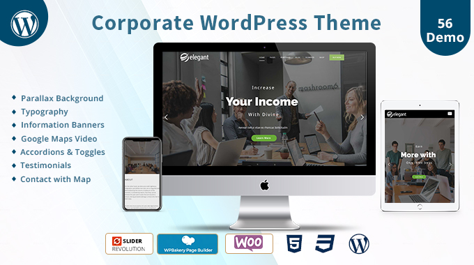 Corporate Responsive WordPress Theme