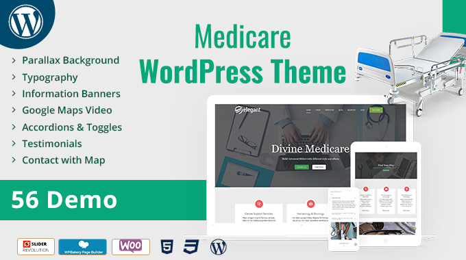 Medicare Responsive WordPress Theme