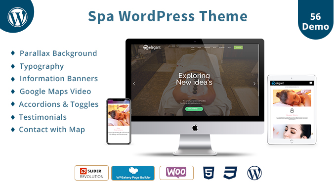 Spa Responsive WordPress Theme