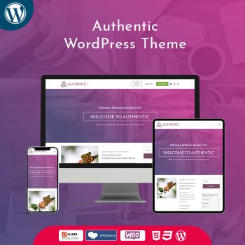Authentic WordPress Theme
