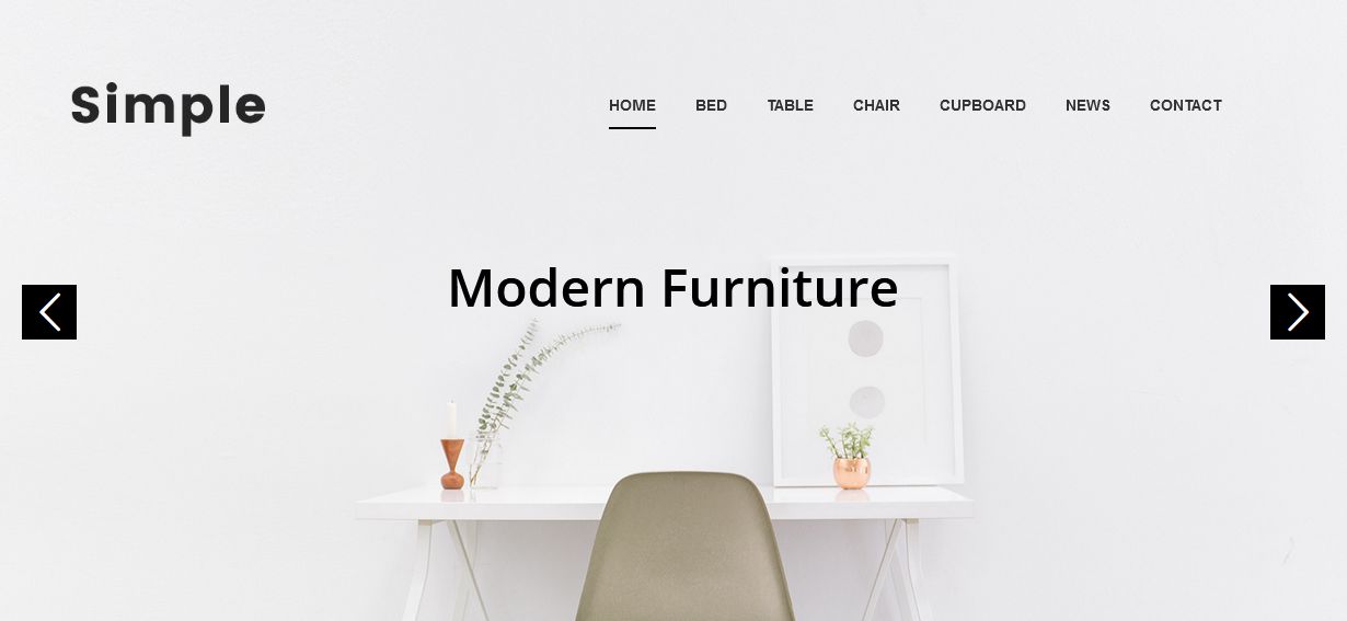 Furniture WordPress Theme Chicago