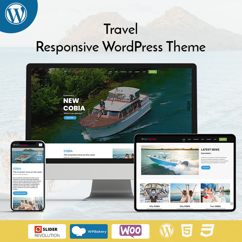 Travel Responsive WordPress Theme