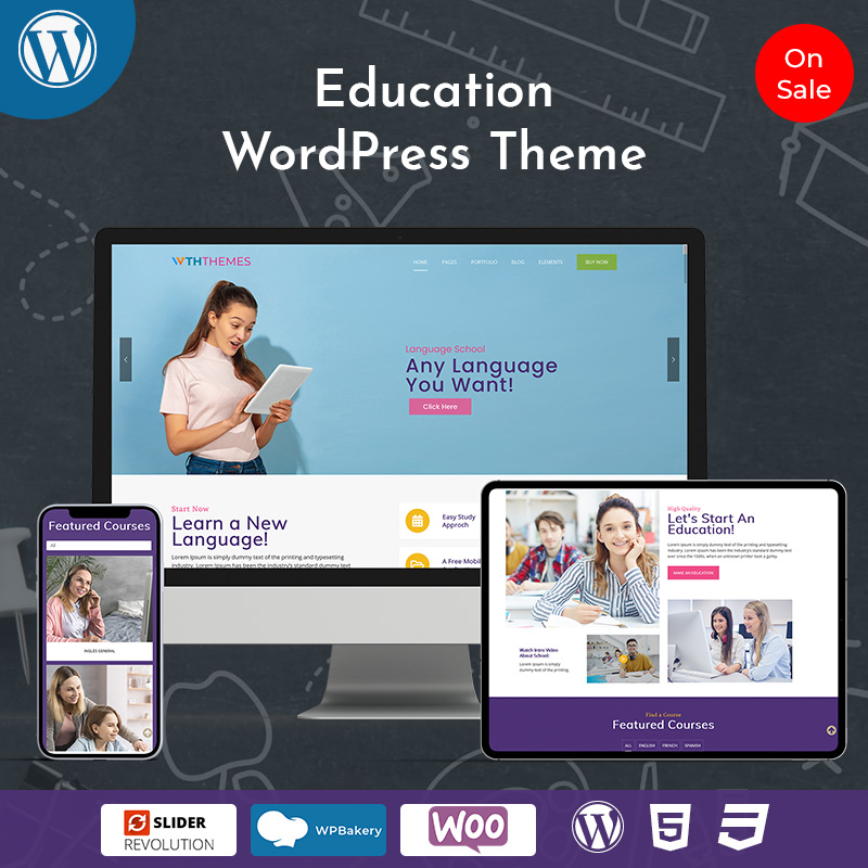 Best Responsive Education WordPress Theme