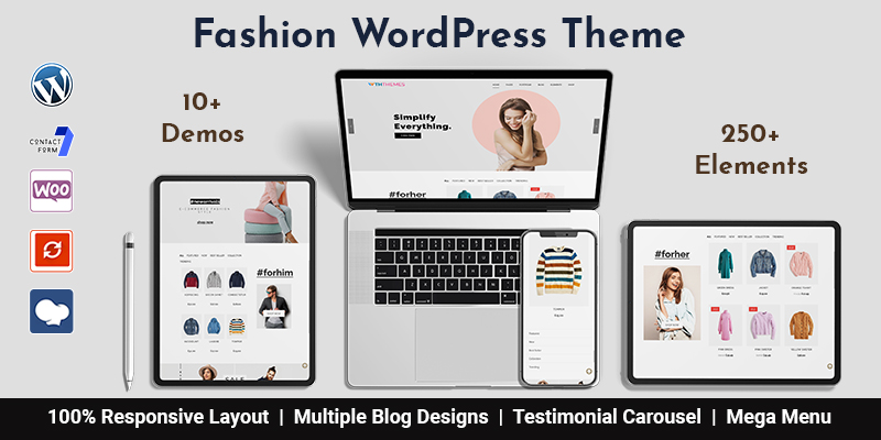 Fashion Business WordPress Theme For Fashion Stores