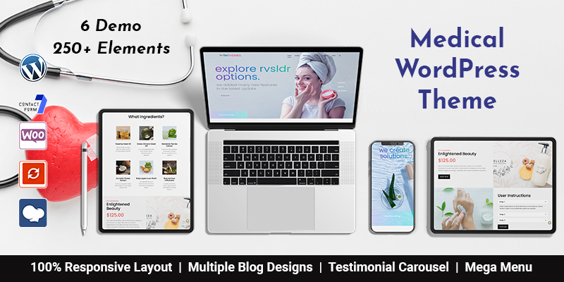 Medical WordPress Theme For Pregnancy, Maternity And Childcare Website