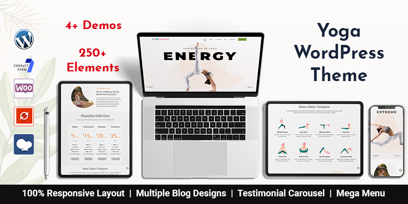 Best Yoga WordPress Themes To Create Yoga Website