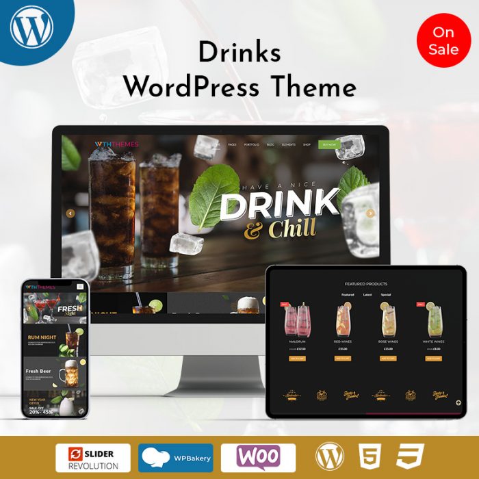 Drinks WordPress Theme