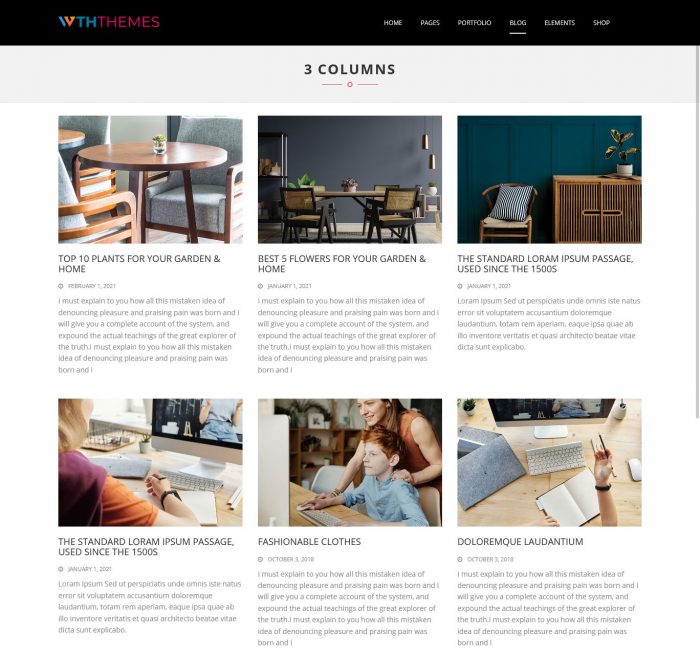 Furniture Shop WordPress Theme