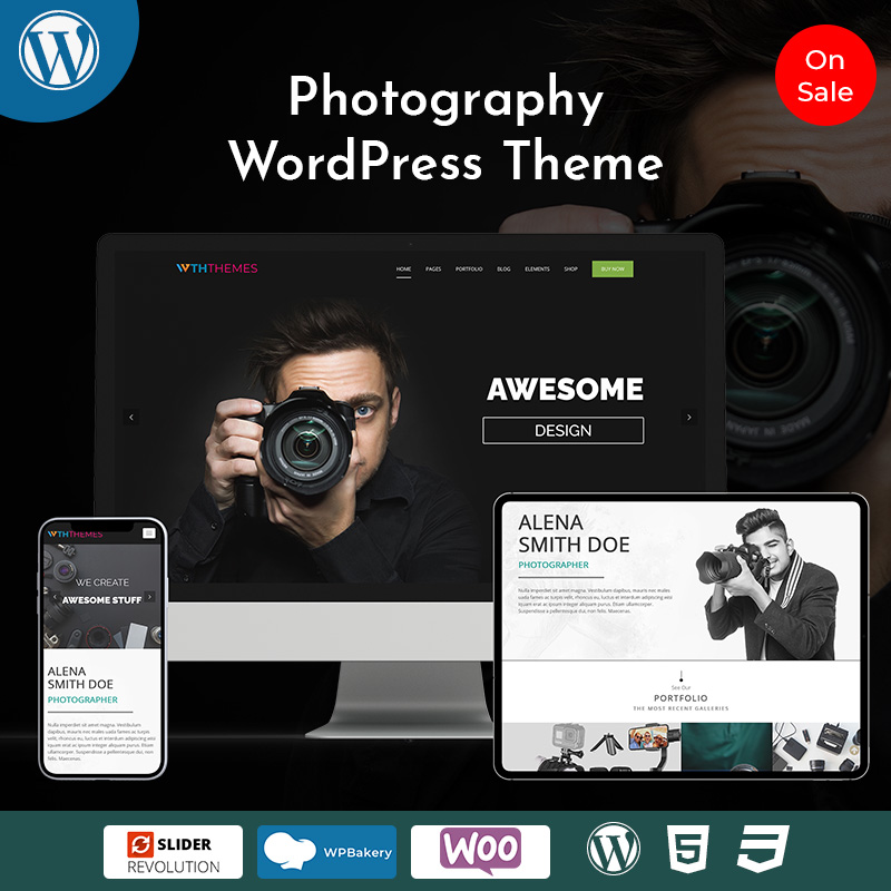 Business Photography WordPress Theme
