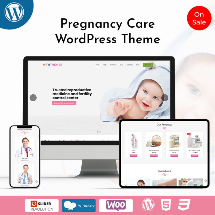Pregnancy Care WordPress Theme