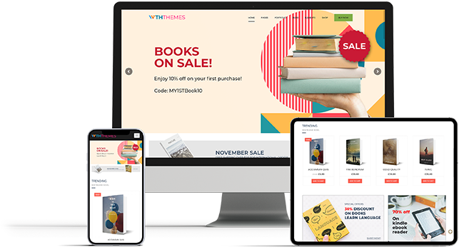 Bookstore WordPress Themes For Selling Books Online