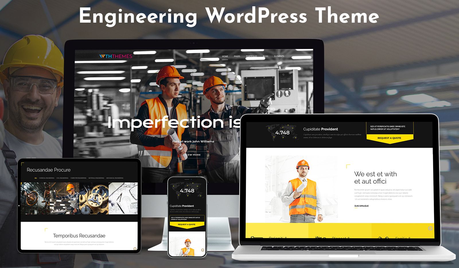 Best Engineering WordPress Theme For Engineering Websites