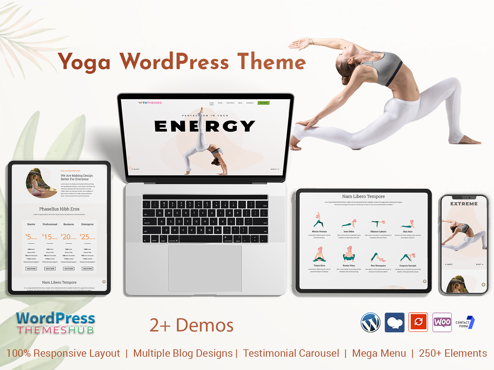 Yoga Responsive WordPress Theme