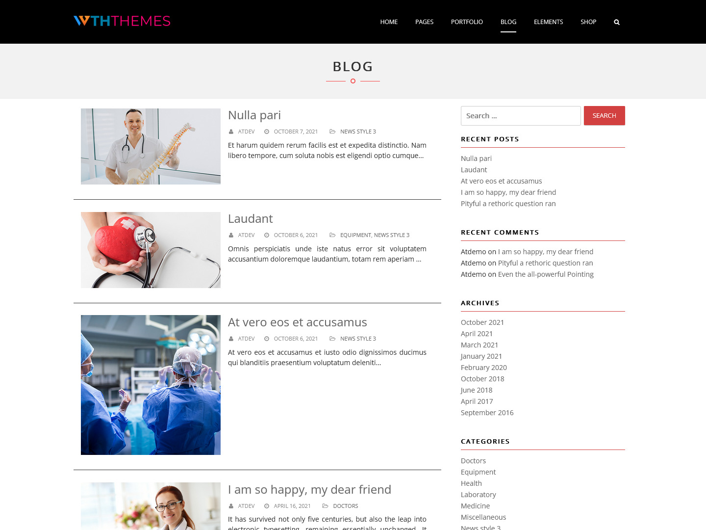 Best Medical WordPress Theme for Hospital WordPress Theme Website