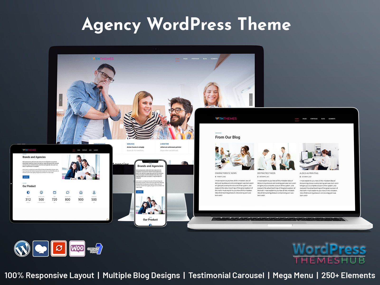 Premium Responsive Agency WordPress Theme