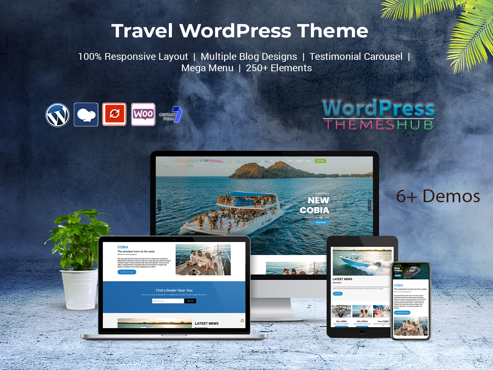 Travel WordPress Multipurpose Themes For Travel Blogs And Hotels