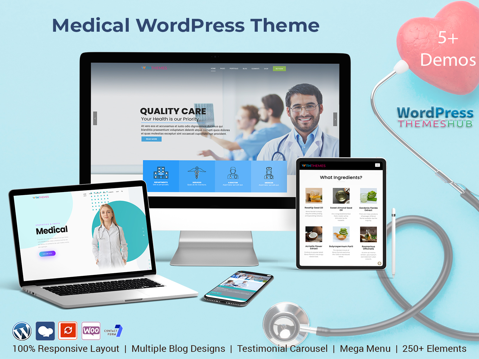 Responsive WordPress Themes For Health Care WordPress Website
