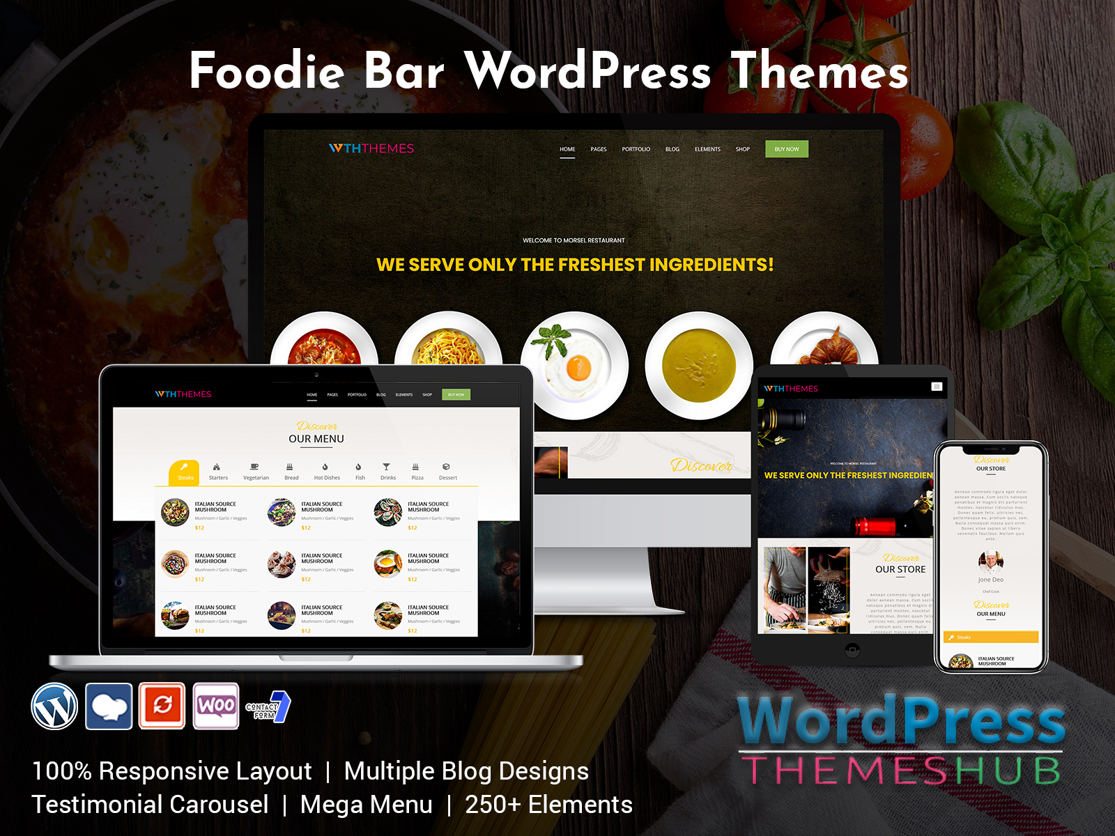 Foodie WordPress Theme For Delicious Food Blog Website