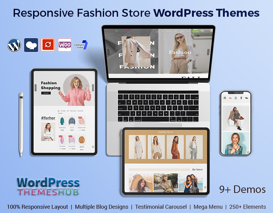 Fashion WordPress Themes For Fashion Store Website