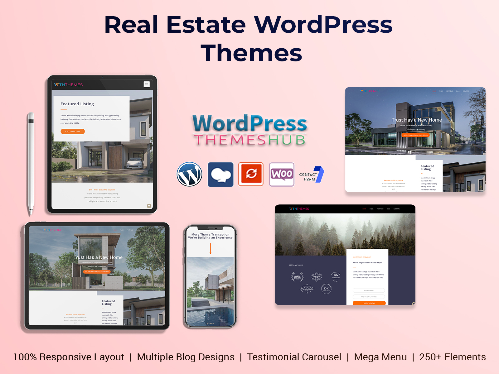 Real Estate Premium Responsive WordPress Themes