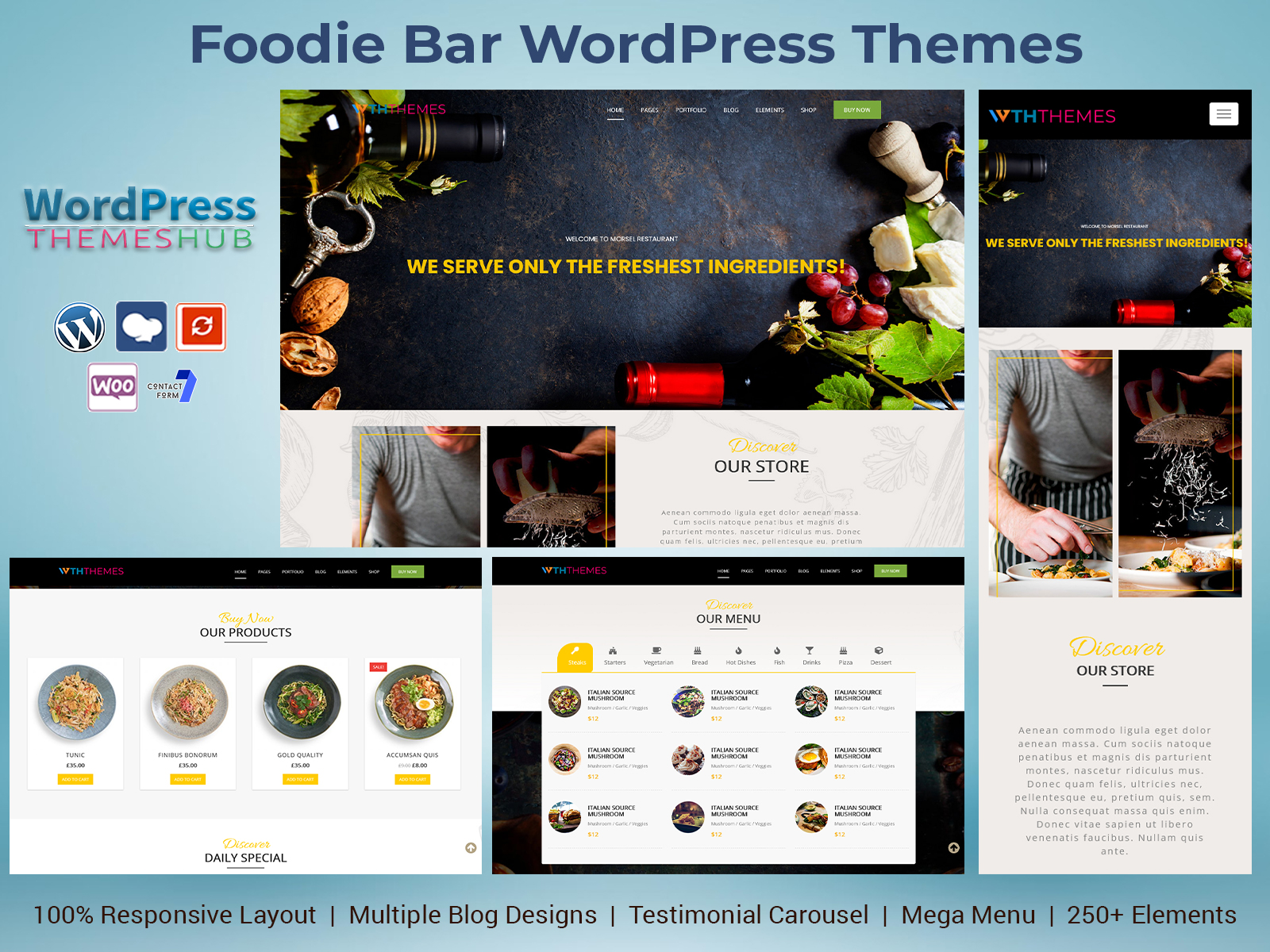 Foodie WordPress Theme For Food And Restaurant Website