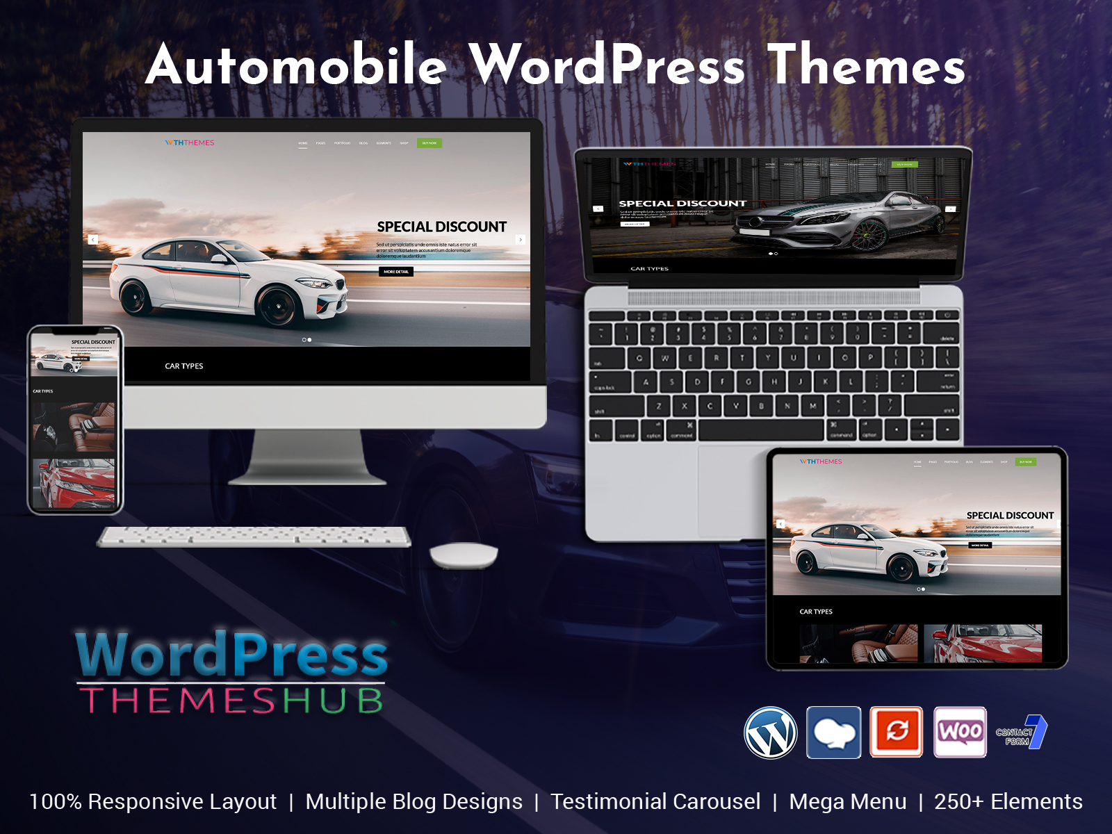 Automobile Premium Responsive WordPress Themes