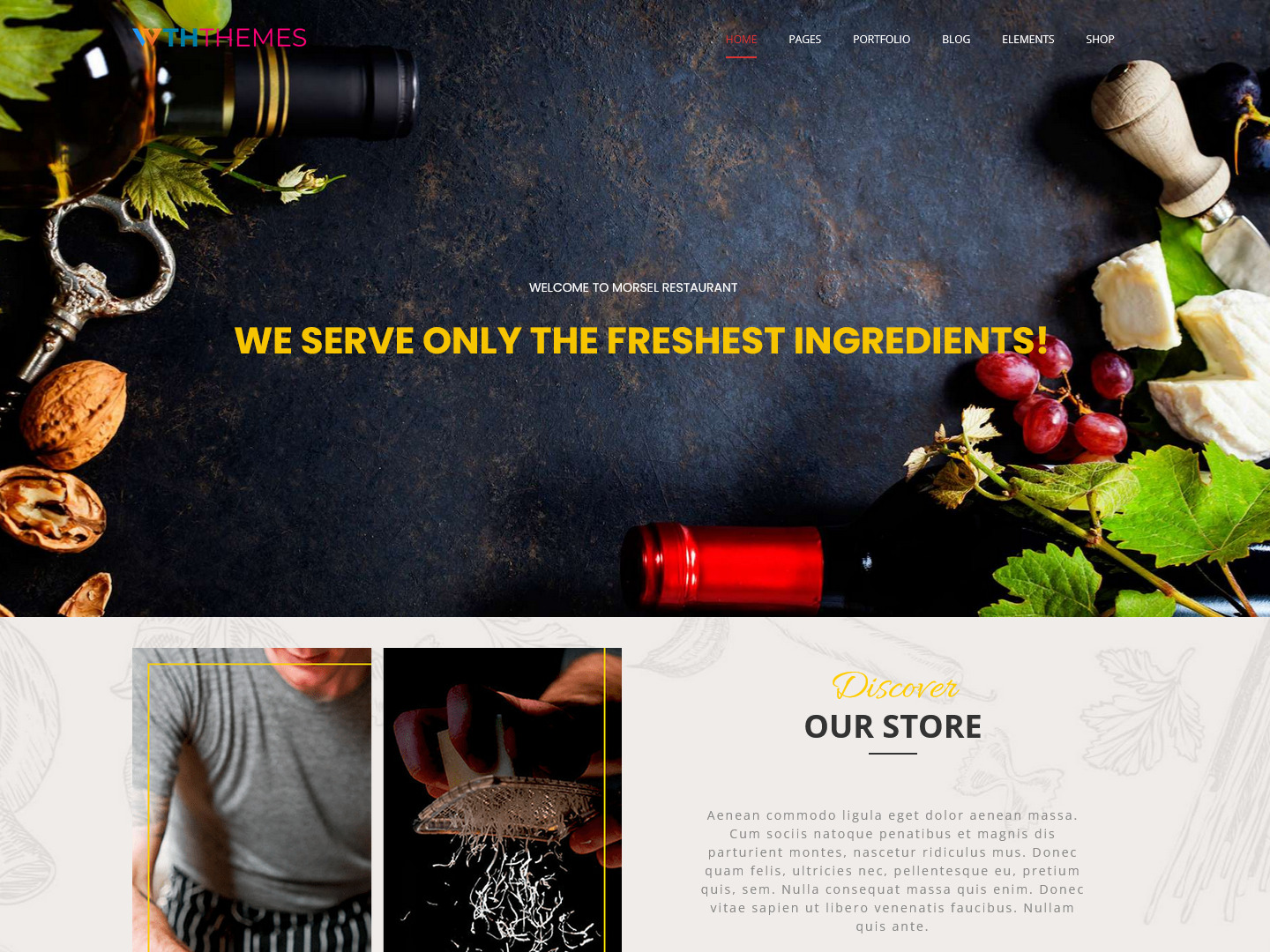 Foodie Bar WordPress Themes
