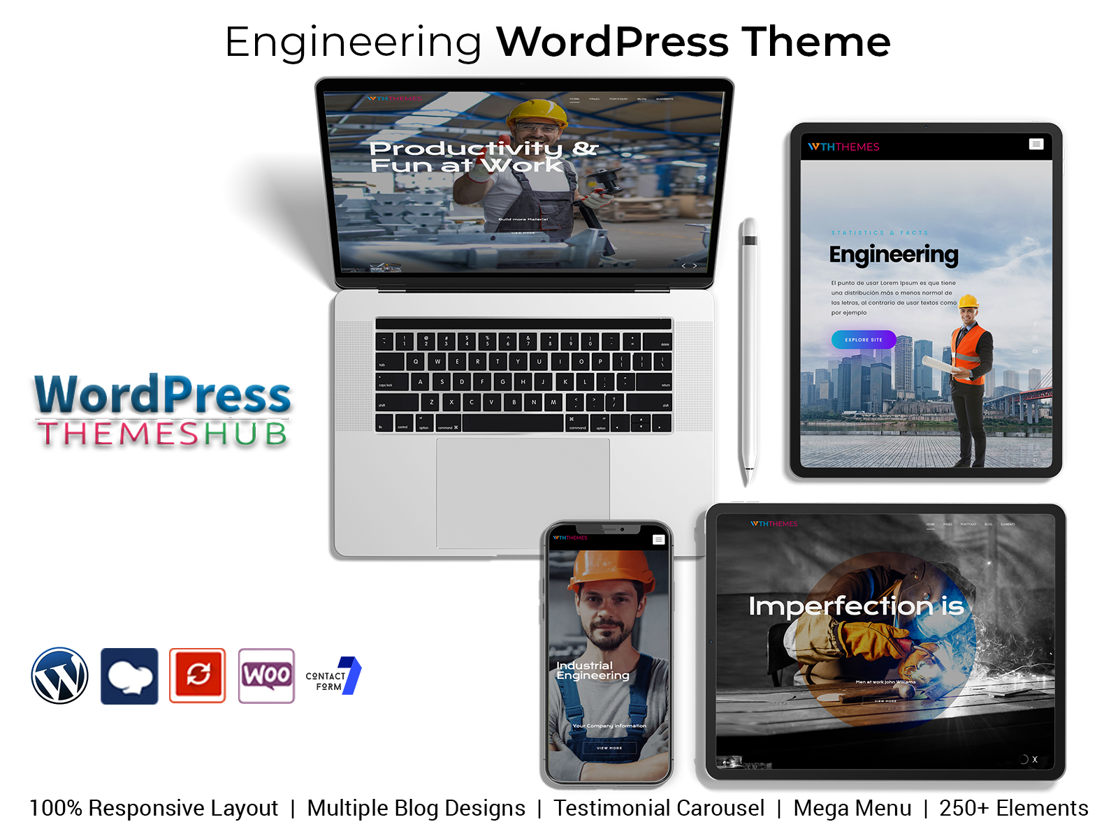 Engineering Premium Responsive WordPress Themes