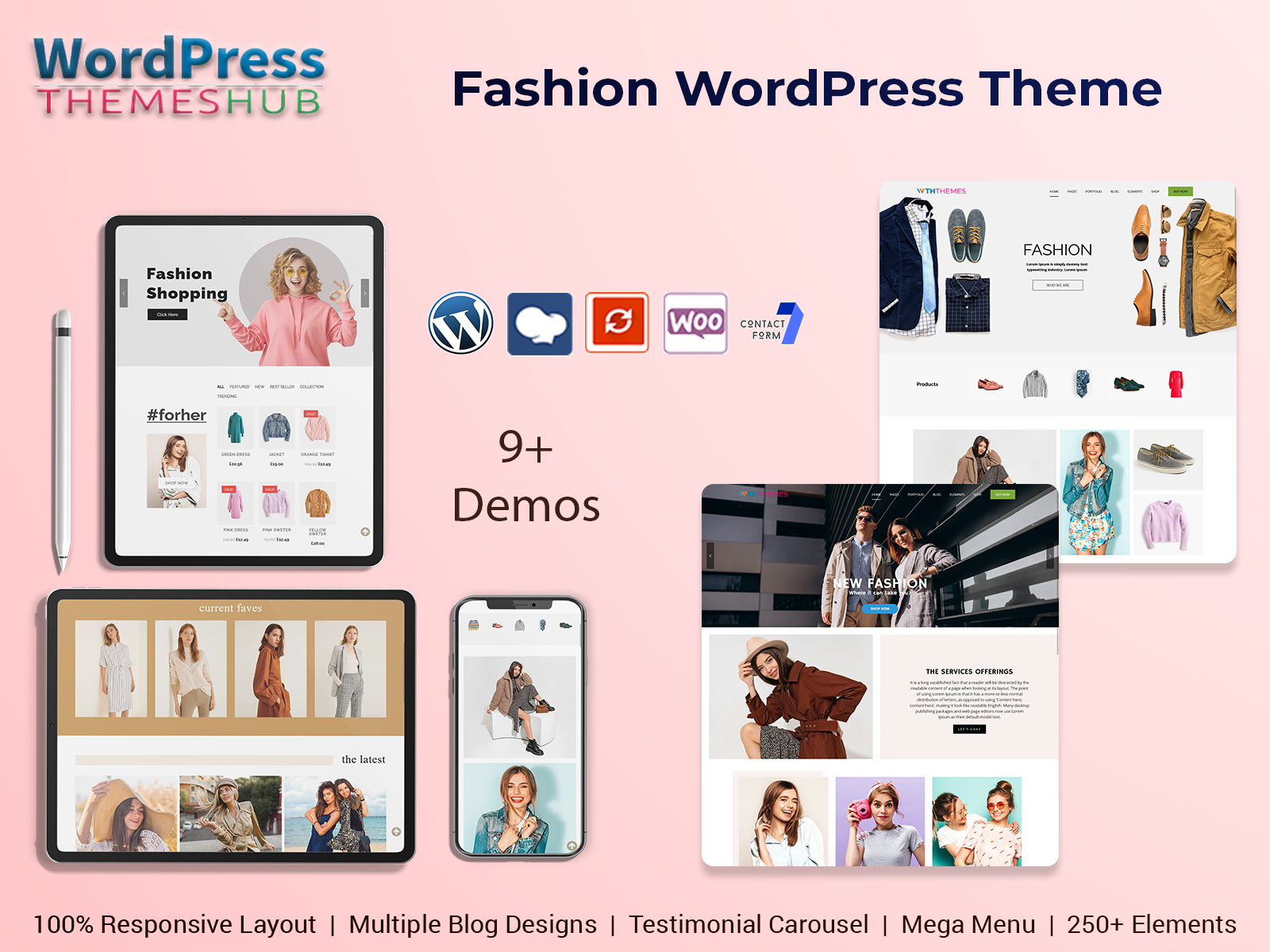 Modern Fashion WordPress Themes For Fashion Store Website