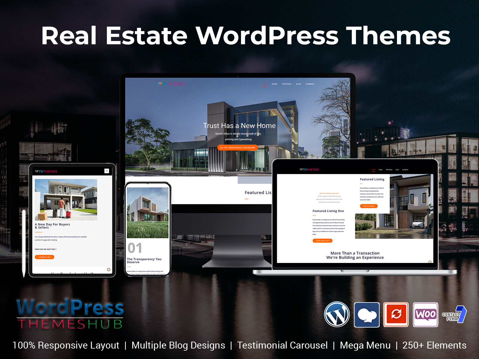 Real Estate WordPress Theme For Business Website