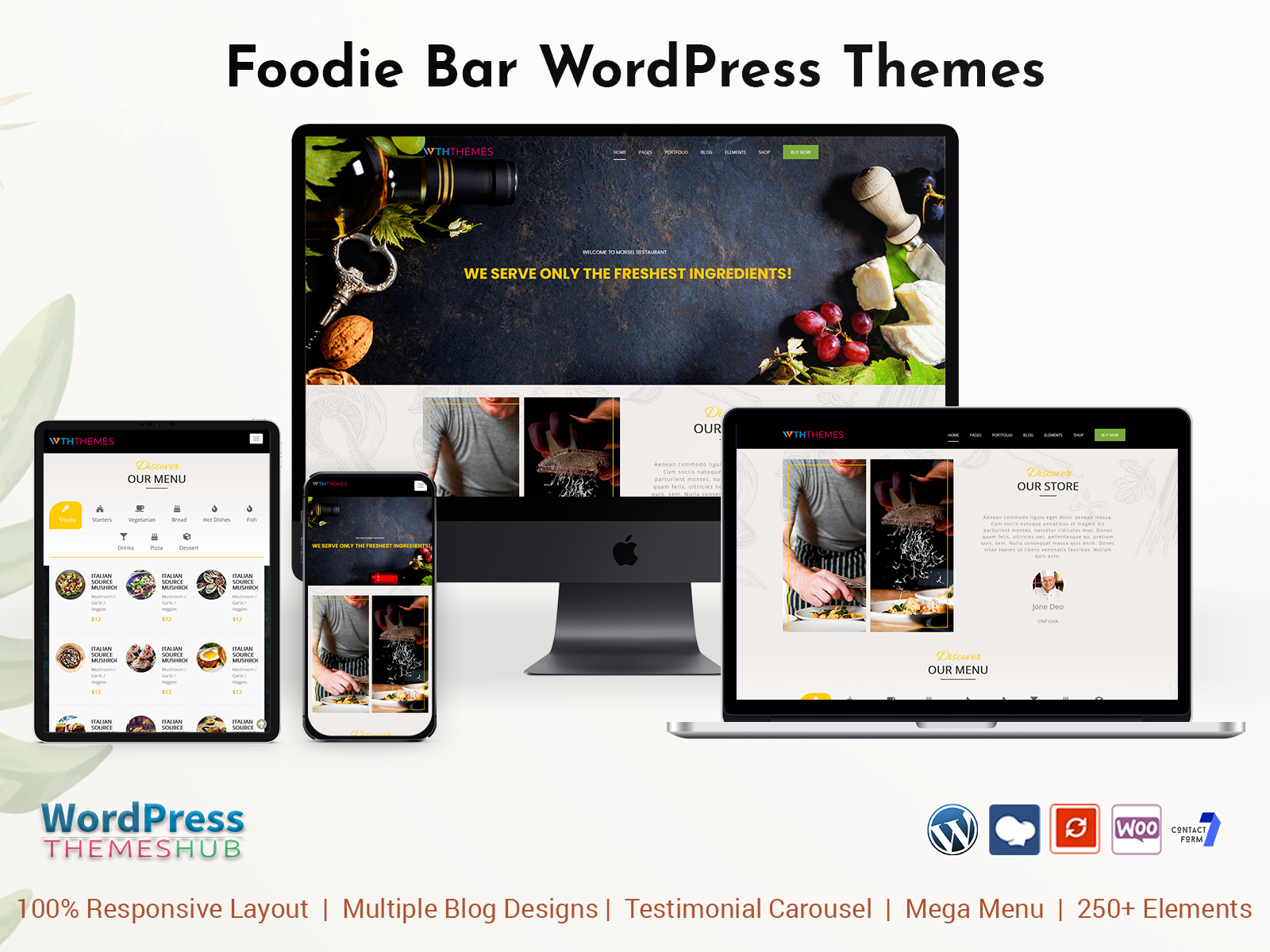 Best Responsive WordPress Theme For Foodie Blogging Website