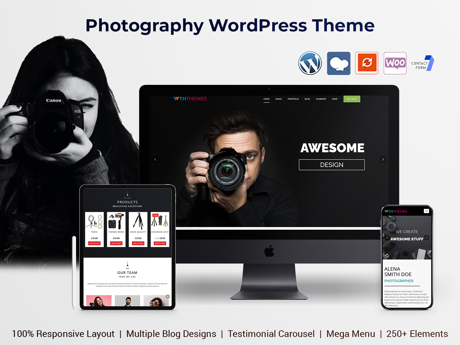 Best Business Photography WordPress Themes For Photo Studio Website