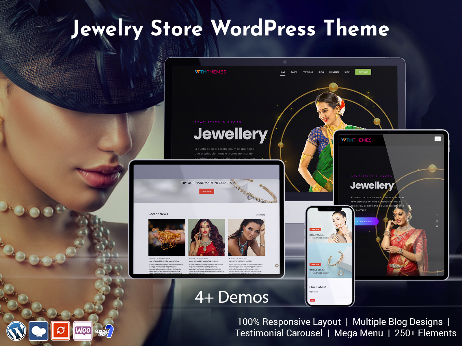 Best Jewelry WordPress Theme To Make ECommerce Jewelry Website