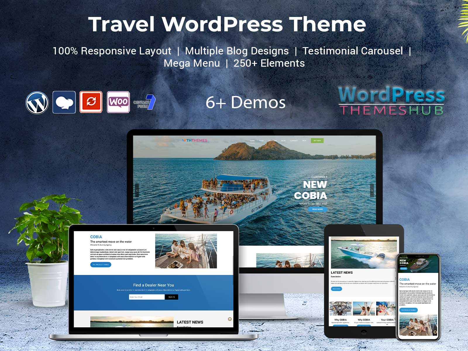 Travel WordPress Theme For Travel Blogs And Hotels