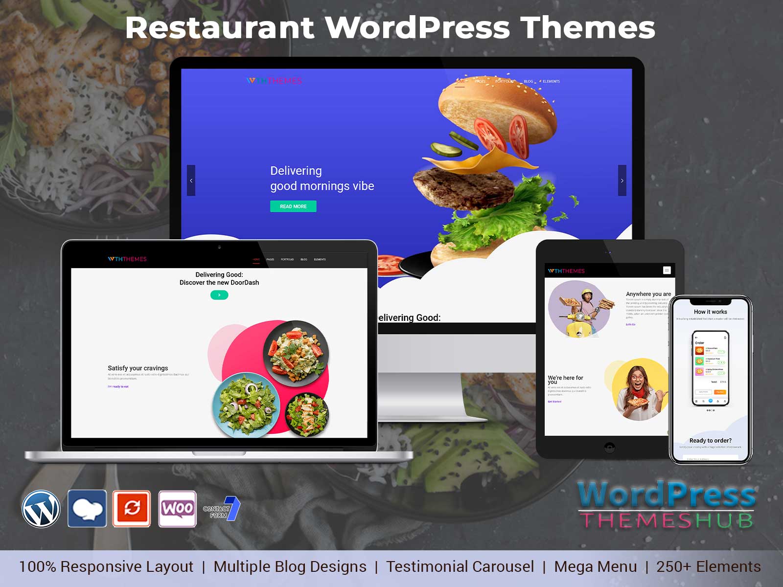 Best Delicious Restaurant WordPress Theme For Food Website