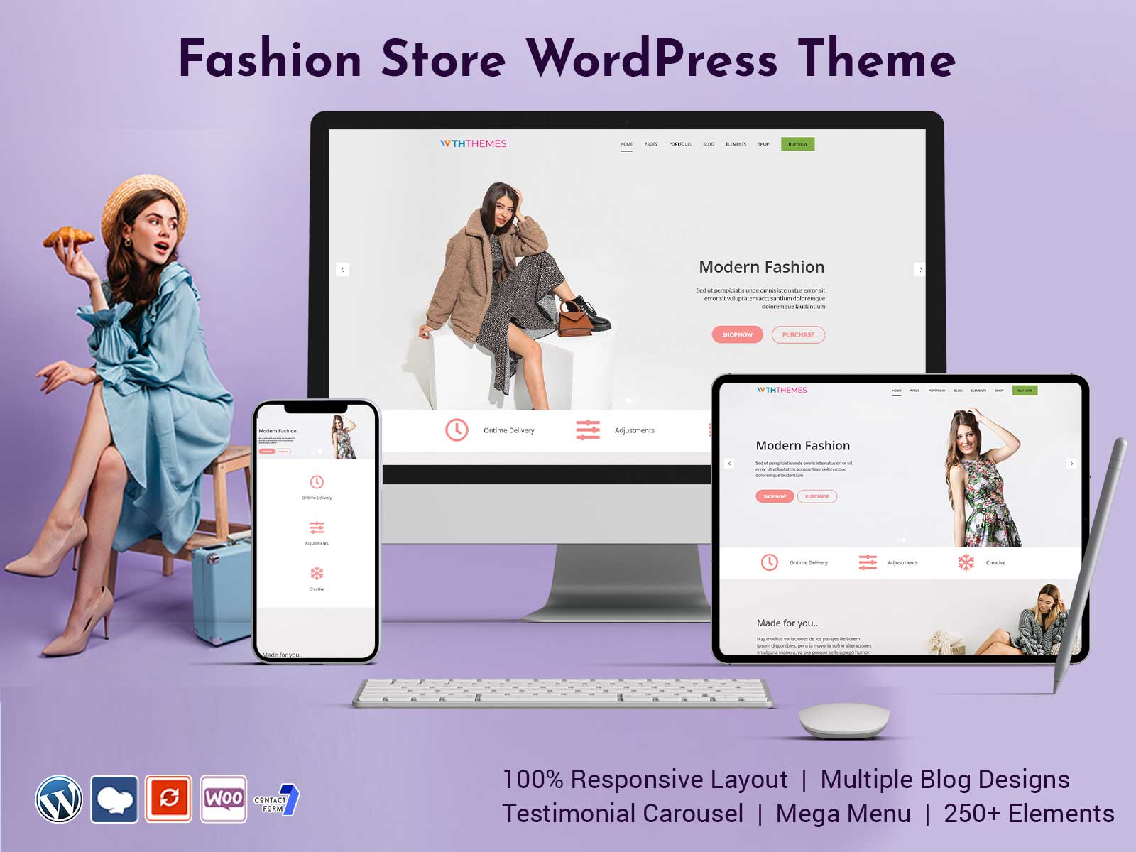 Best Modern Fashion WordPress Themes For Fashion Store