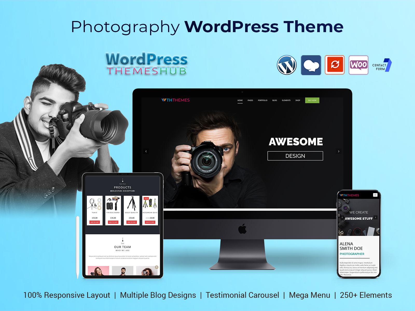 Photography Business WordPress Themes For Studio Website