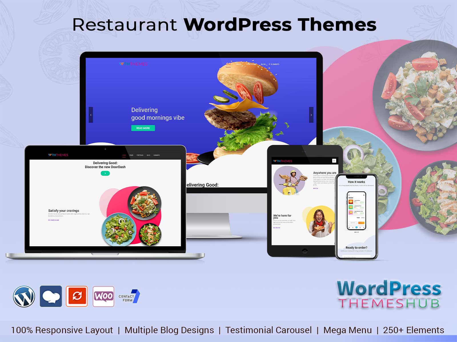 Restaurant Premium WordPress Themes For Food Website
