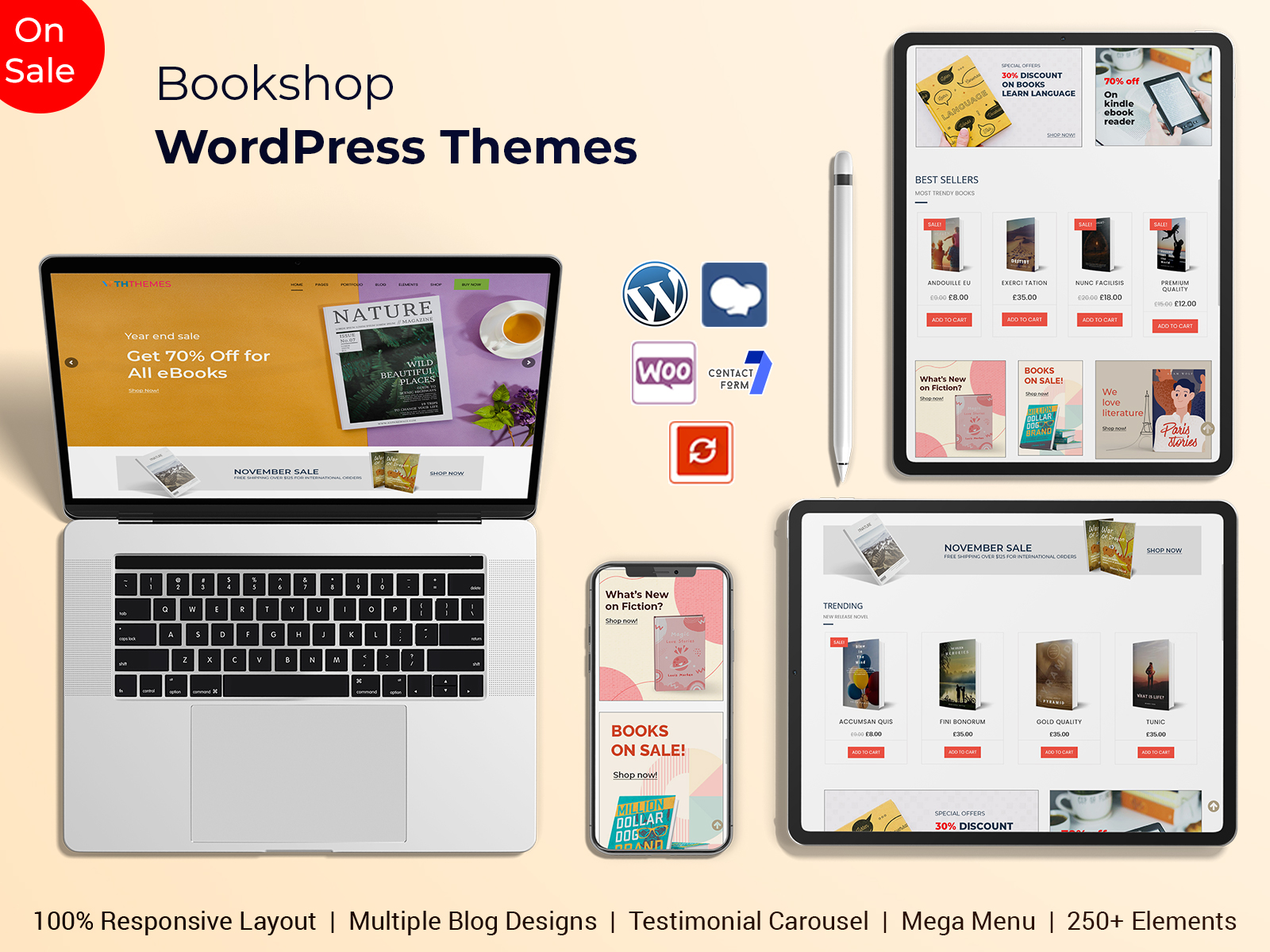 Bookstore ECommerce WordPress Theme To Make EBooks Website