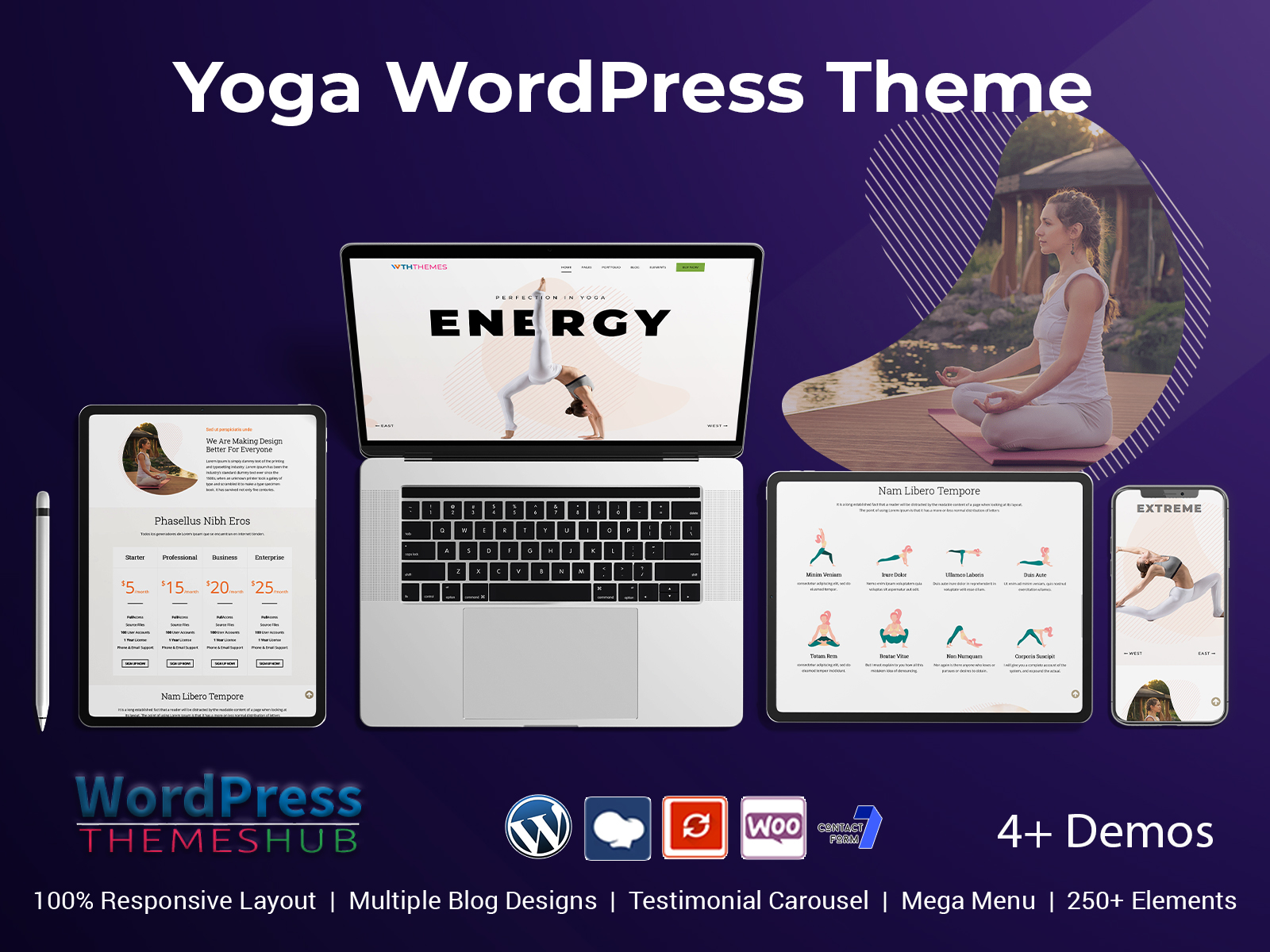 Yoga WordPress Theme To Make Your Yoga Website