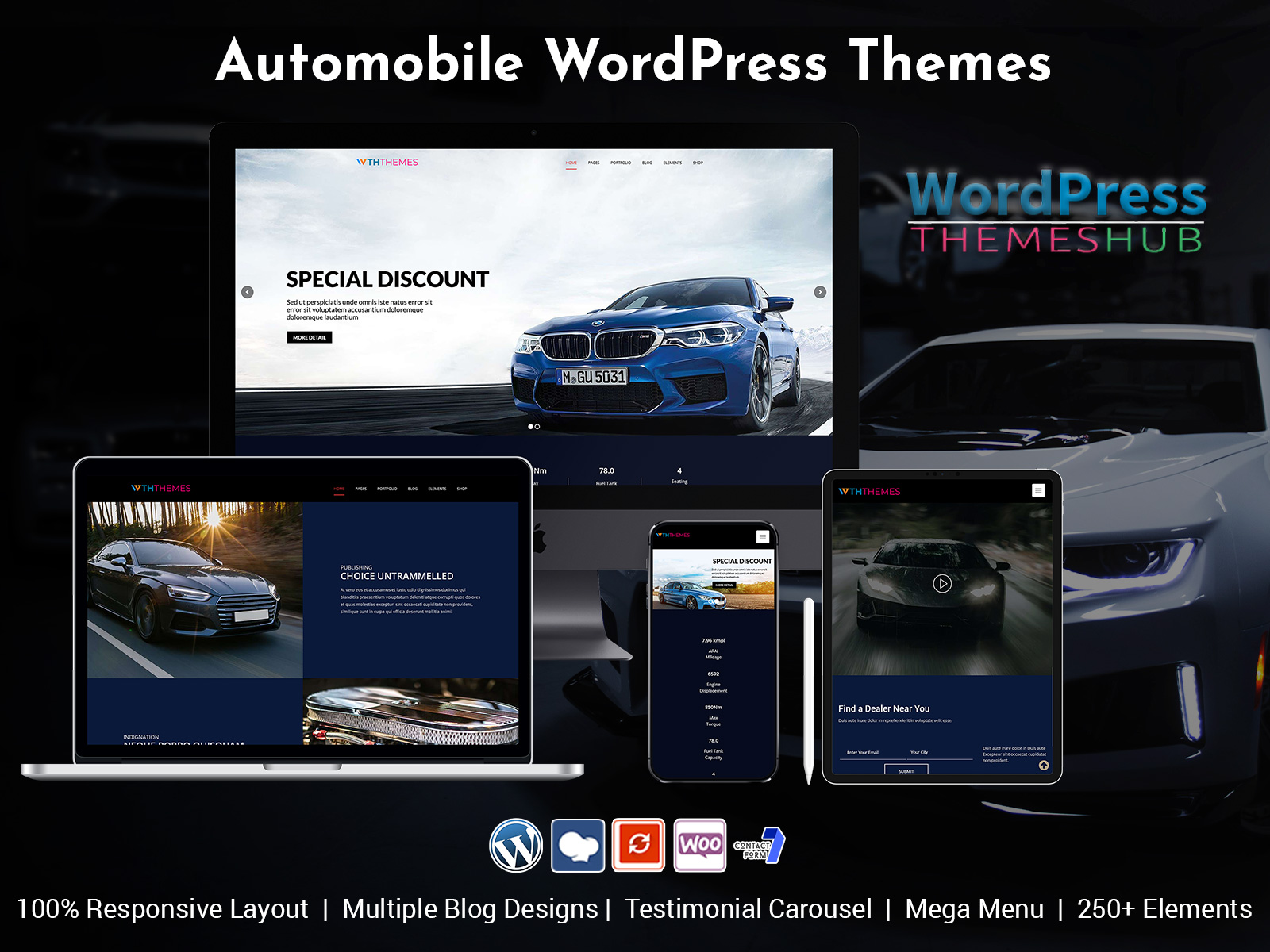 Automobile WordPress Theme To Make Car Website