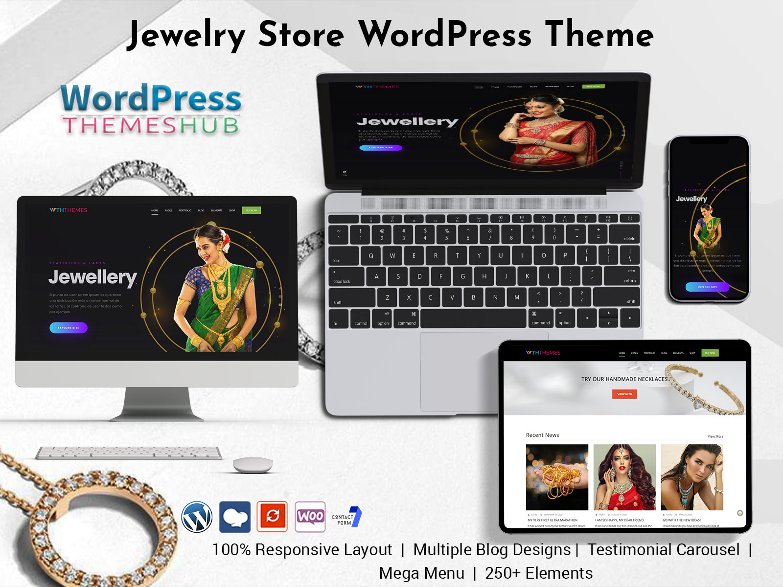 Jewelry WordPress Theme To Make Jewelry Websites