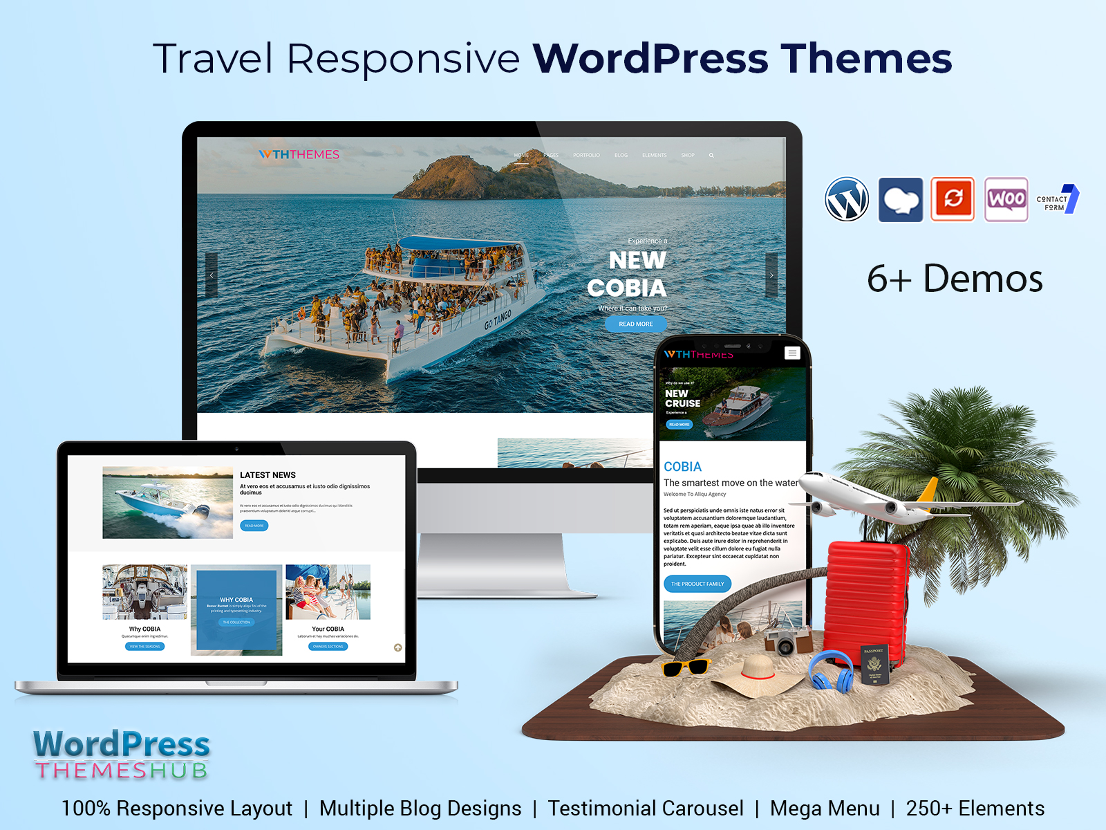 Our Best Travel WordPress Theme For Travel Websites