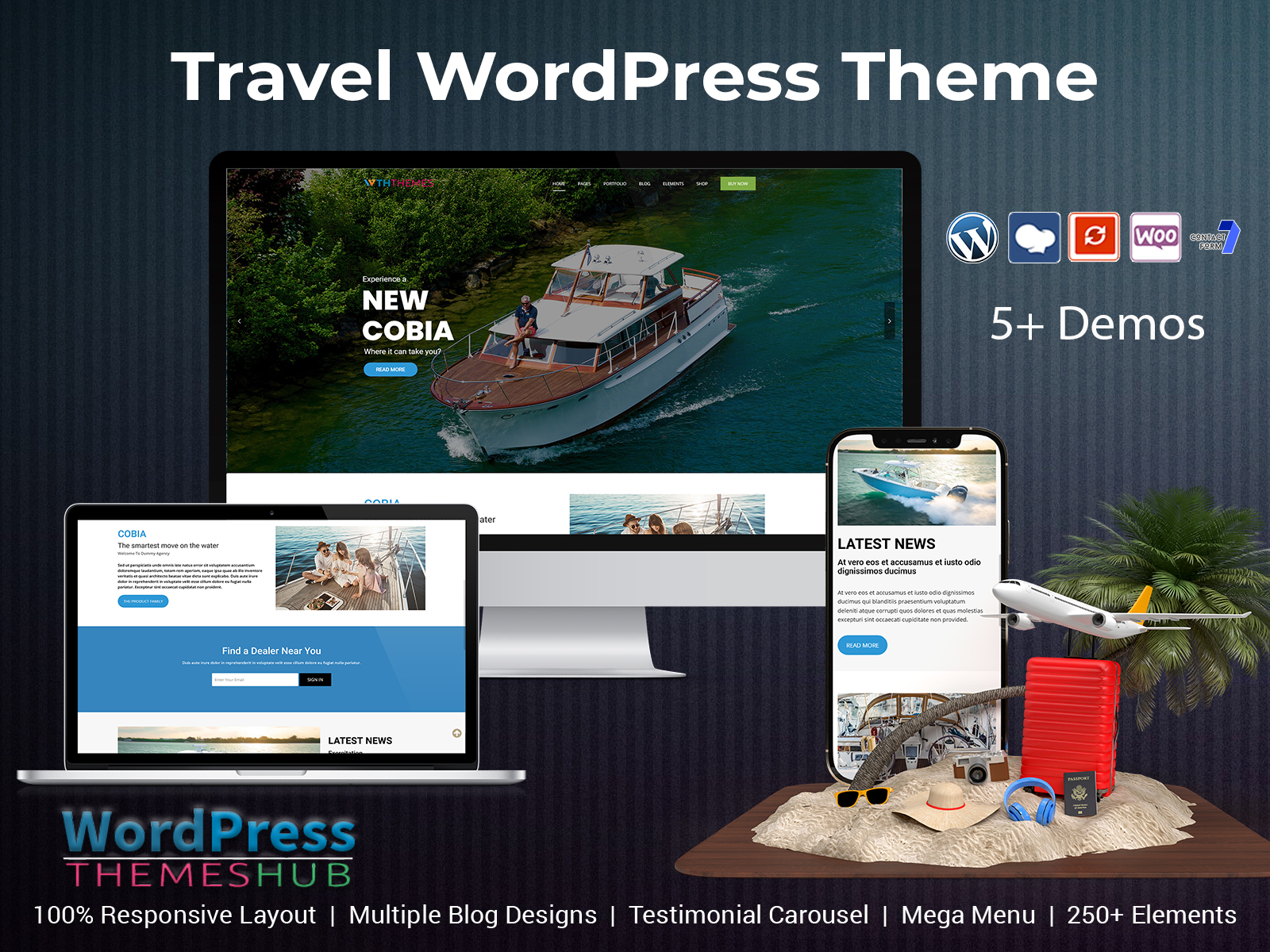 Amazing Travel WordPress Theme To Make Travel Websites