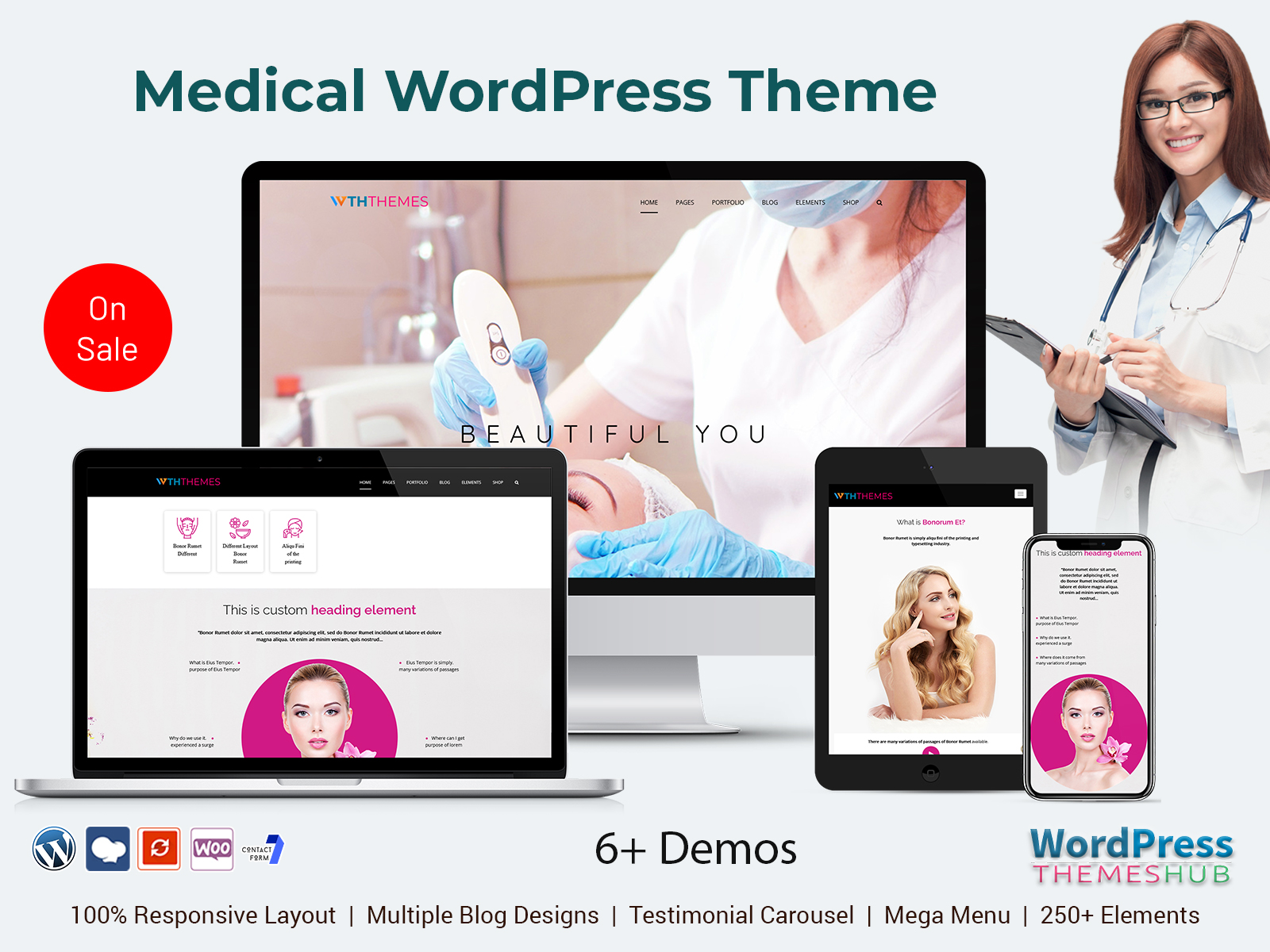 Medical WordPress Theme To Make Hospital Website