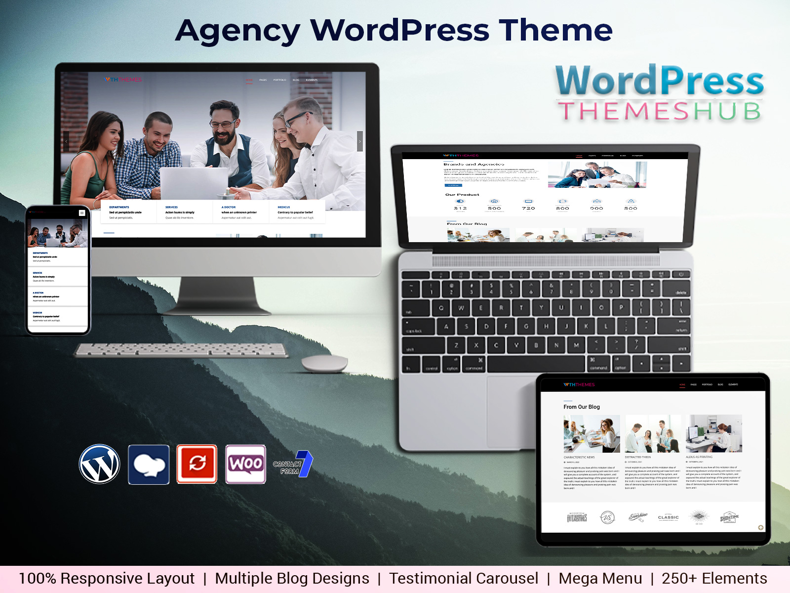 Creative Agency WordPress Theme for Web Agency
