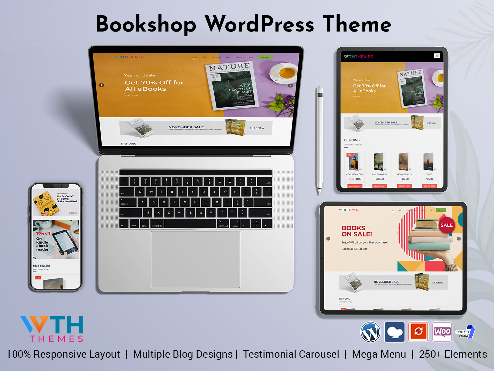 Perfect Bookshop WordPress Theme To Make Books Website
