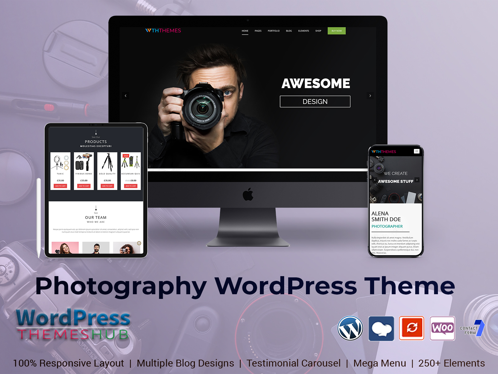 Photography WordPress Theme For Professional & Amateur Photographers