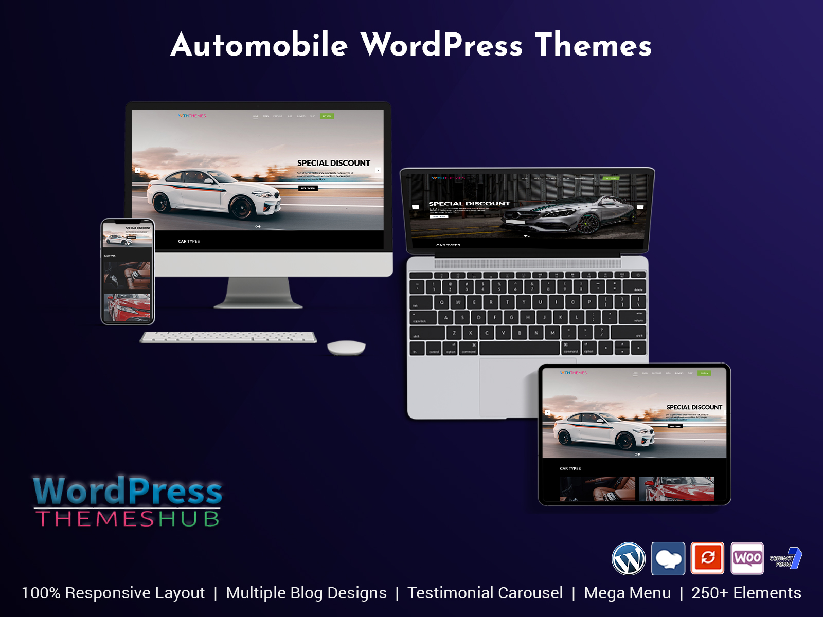 Best Responsive WordPress Themes For Automobiles Business