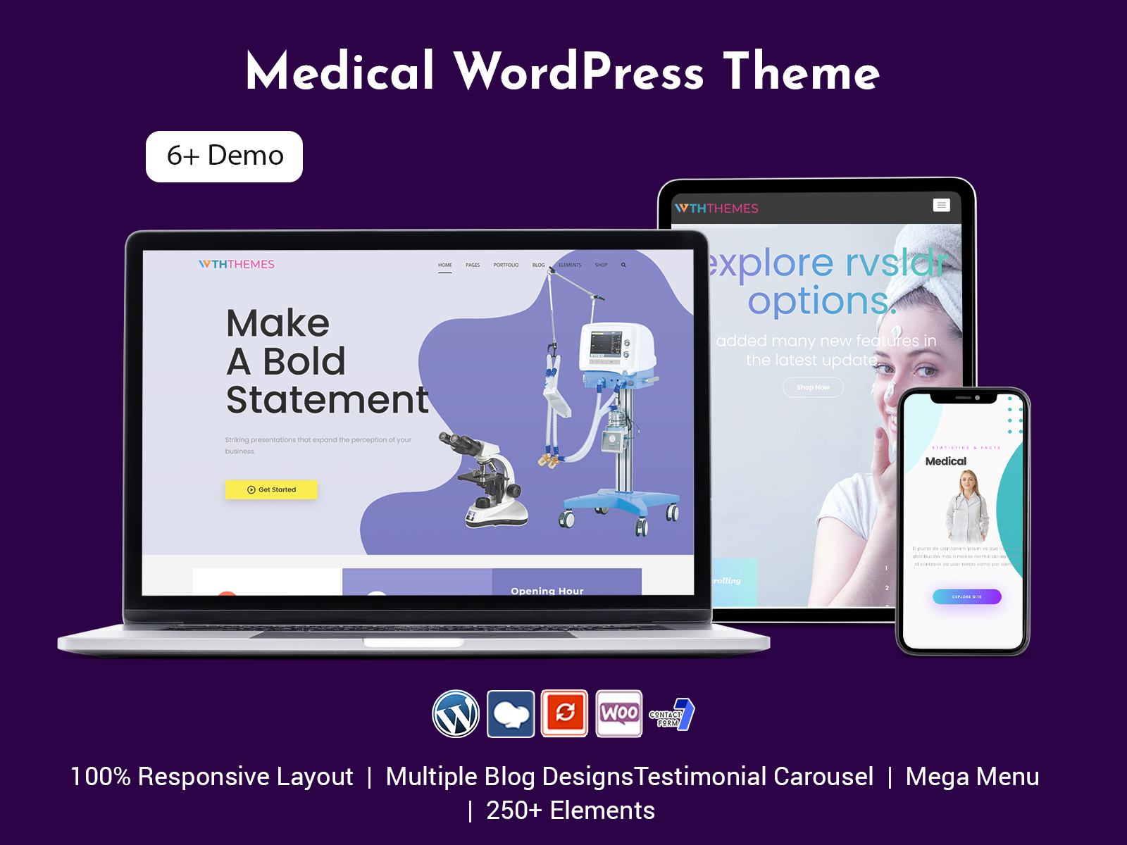 Responsive WordPress Theme Is Suitable For All Health-Related Websites
